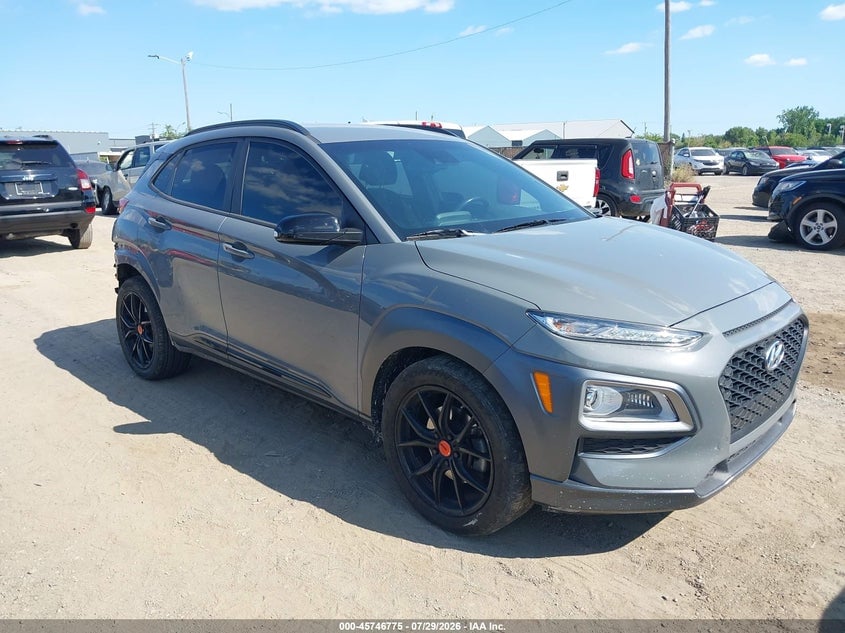 2021 HYUNDAI KONA NIGHT | KM8K6CA59MU687587 | UPCARS
