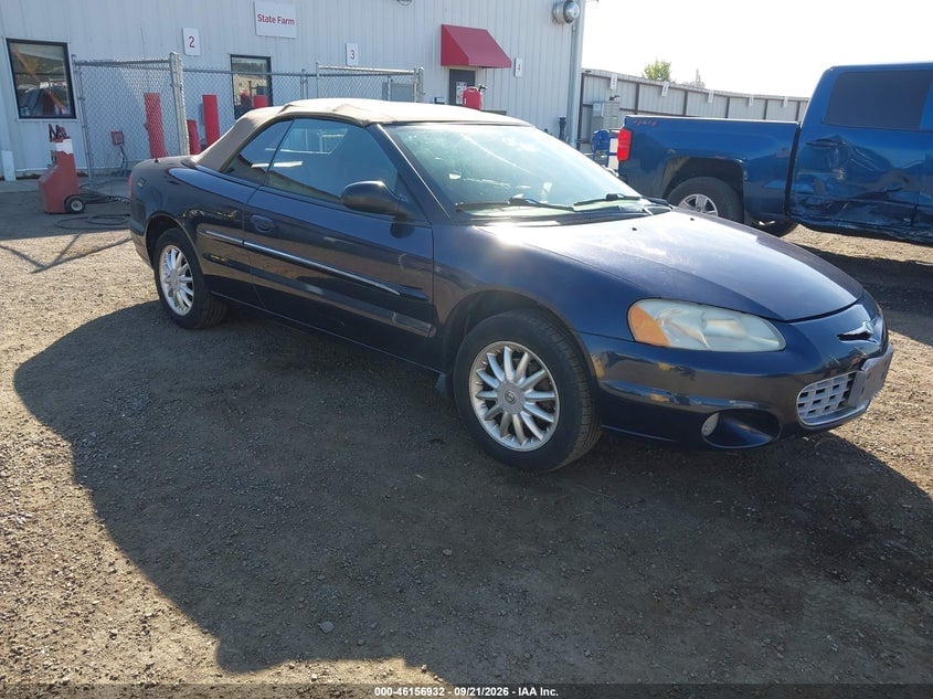 2002 CHRYSLER SEBRING LXI | 1C3EL55R32N169375 | UPCARS