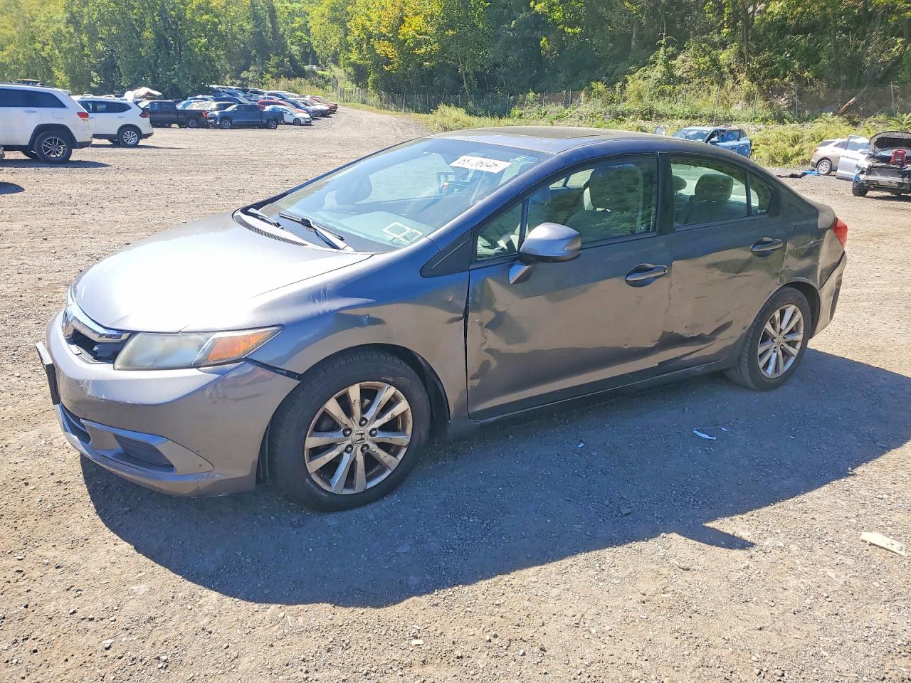 2012 HONDA CIVIC EX | 19XFB2F85CE320407 | UPCARS