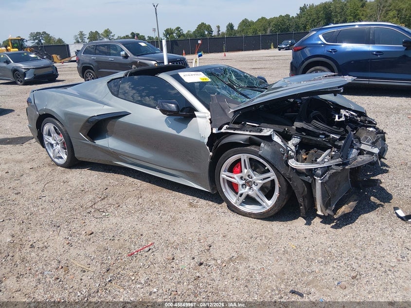 2022 CHEVROLET CORVETTE STINGRAY RWD  1LT | 1G1YA2D40N5104502 | UPCARS