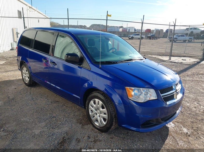 2019 DODGE GRAND CARAVAN SE | 2C4RDGBG2KR500376 | UPCARS