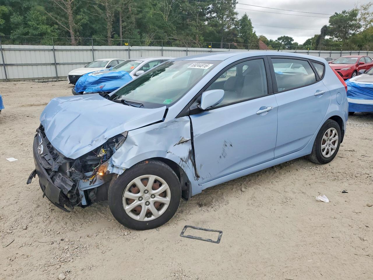 2014 HYUNDAI ACCENT GS | KMHCT5AE9EU155668 | UPCARS