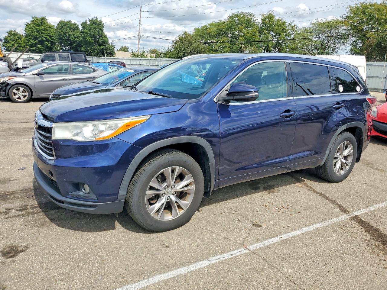 2014 TOYOTA HIGHLANDER XLE | 5TDJKRFH5ES021057 | UPCARS