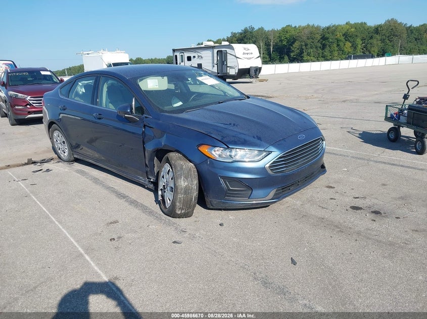 2019 FORD FUSION S | 3FA6P0G74KR249340 | UPCARS