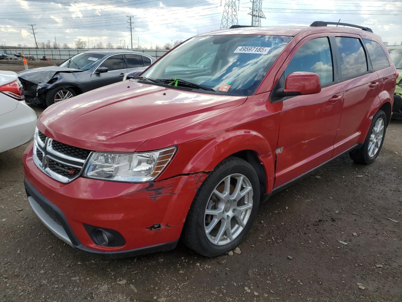 2014 DODGE JOURNEY SXT | 3C4PDDBG7ET192919 | UPCARS