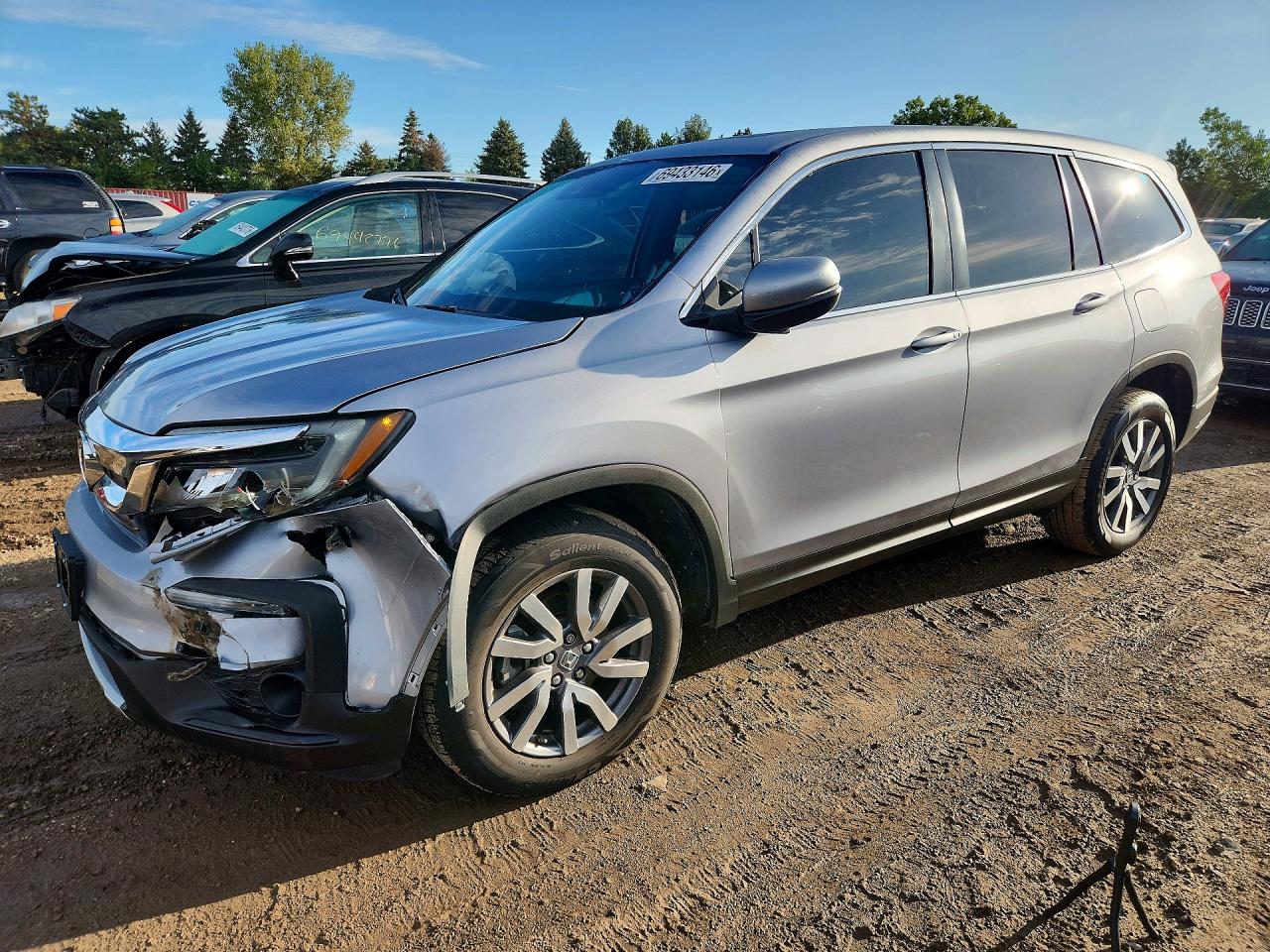 2020 HONDA PILOT EXL | 5FNYF6H58LB018806 | UPCARS