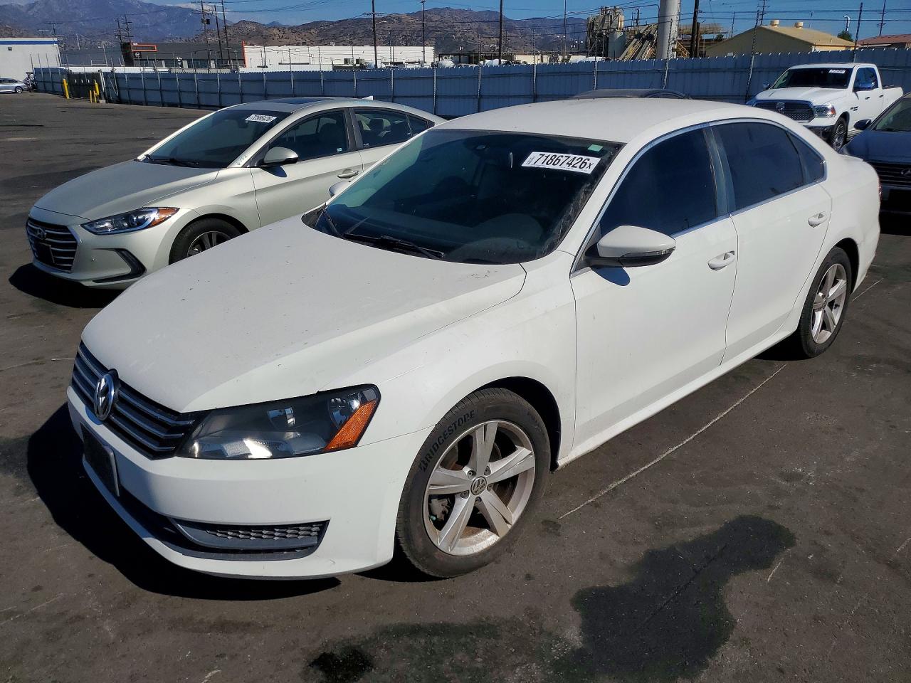 2012 VOLKSWAGEN PASSAT SE | 1VWBP7A3XCC089369 | UPCARS