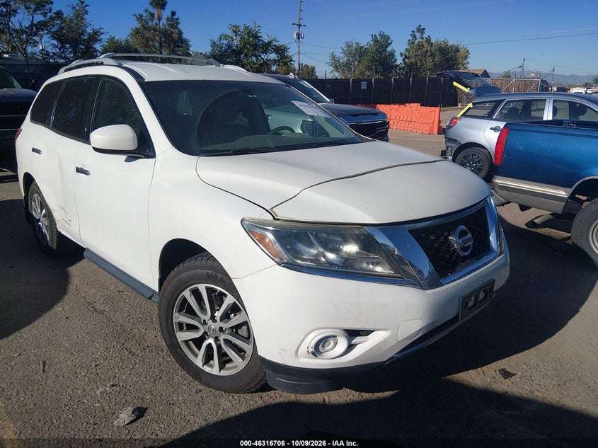 2013 NISSAN PATHFINDER SV | 5N1AR2MM6DC626221 | UPCARS