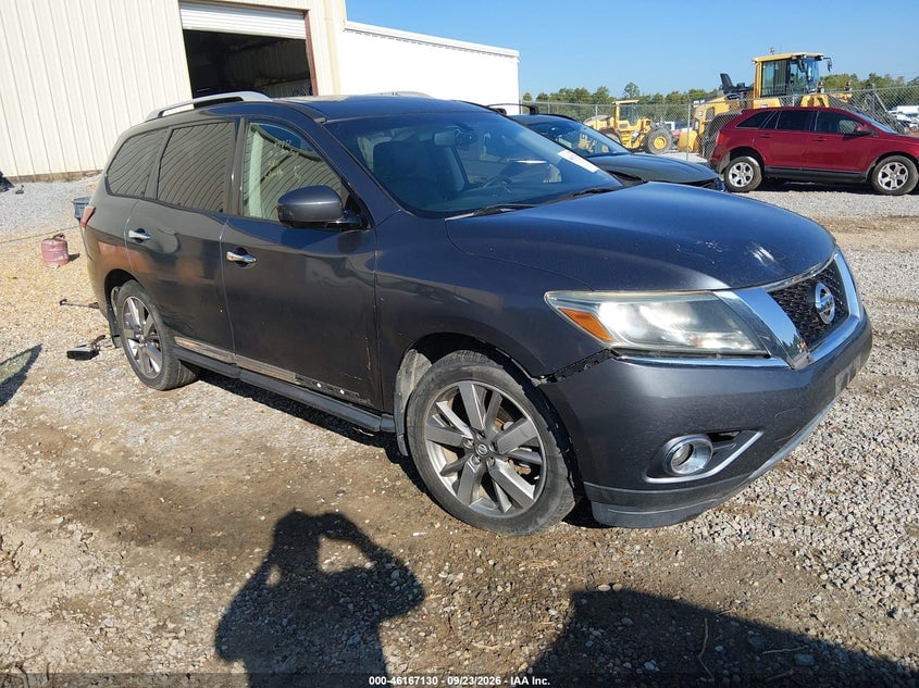2013 NISSAN PATHFINDER PLATINUM | 5N1AR2MN5DC641852 | UPCARS