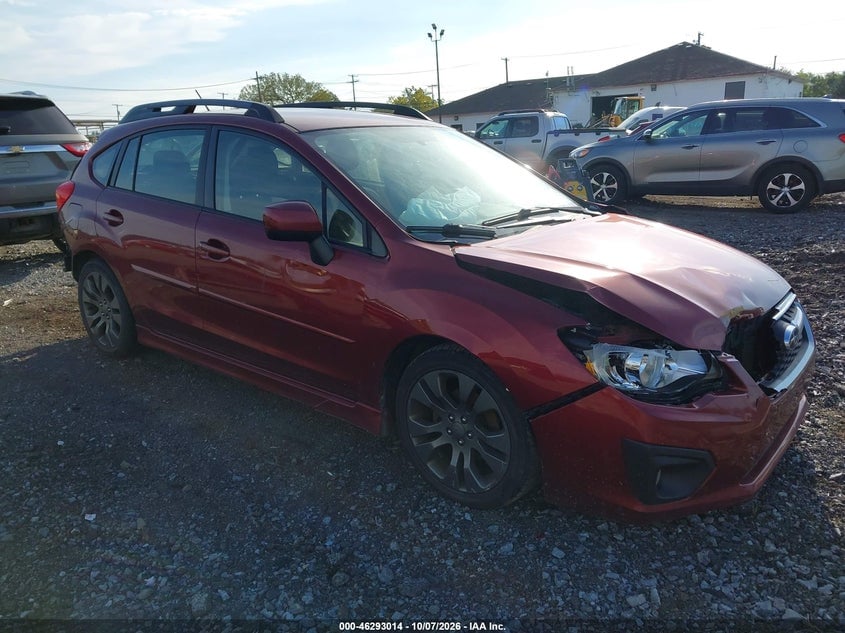 2012 SUBARU IMPREZA 2.0I SPORT PREMIUM | JF1GPAL69CH241664 | UPCARS