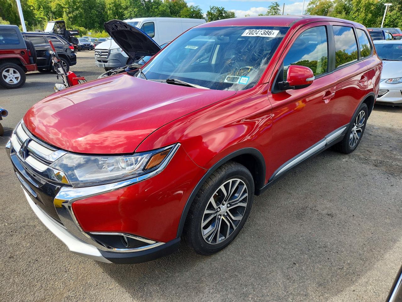 2016 MITSUBISHI OUTLANDER SE | JA4AZ3A32GZ004684 | UPCARS