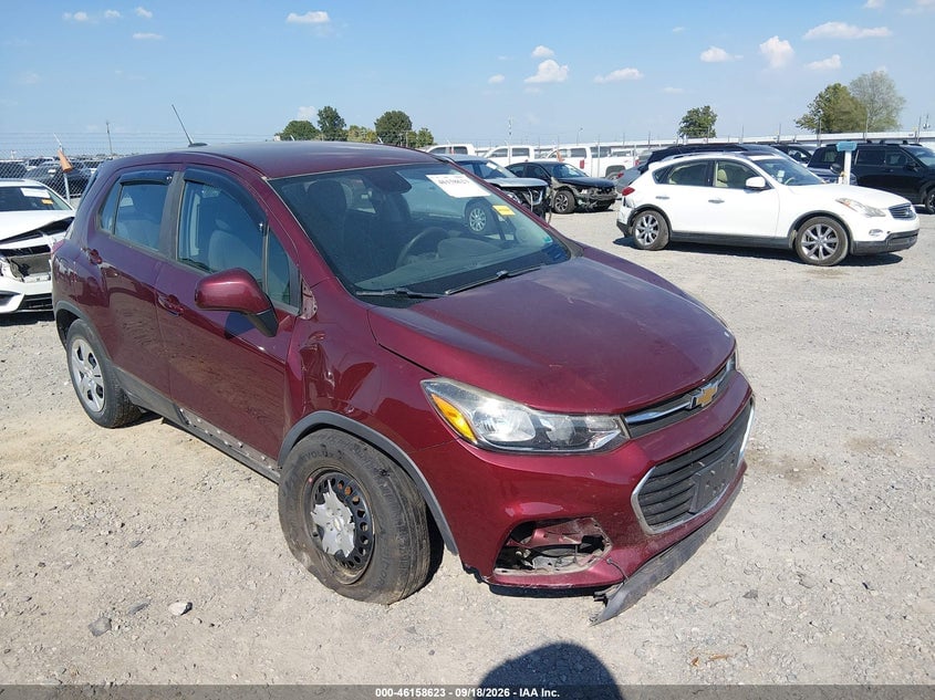2017 CHEVROLET TRAX LS | 3GNCJKSB2HL275220 | UPCARS