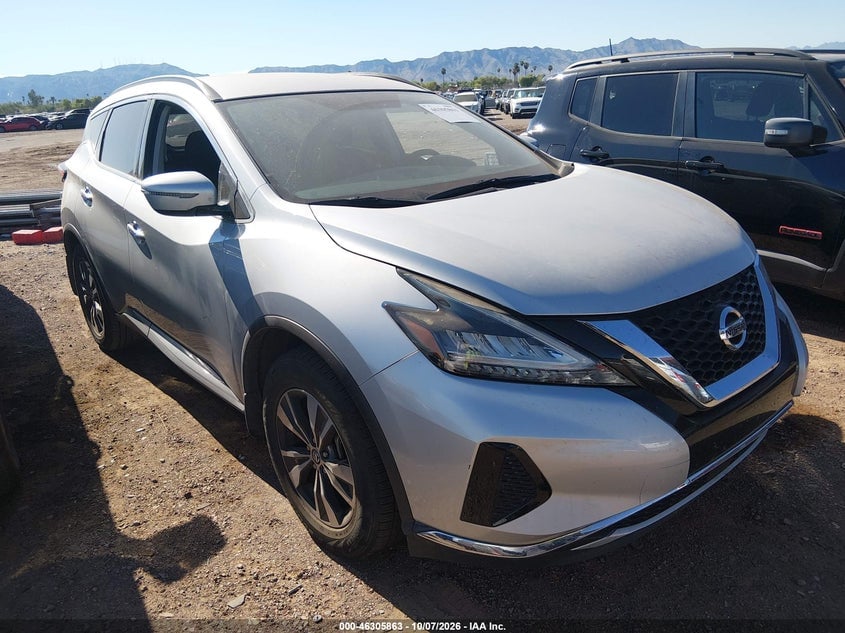 2019 NISSAN MURANO SV | 5N1AZ2MJ2KN110204 | UPCARS