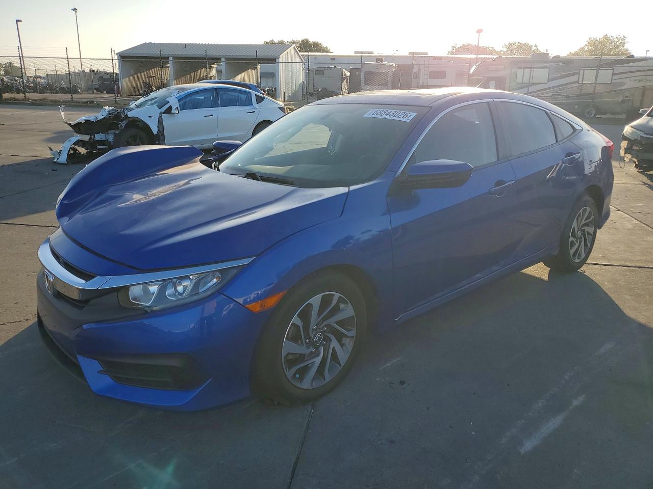 2017 HONDA CIVIC EX | 2HGFC2F73HH508862 | UPCARS