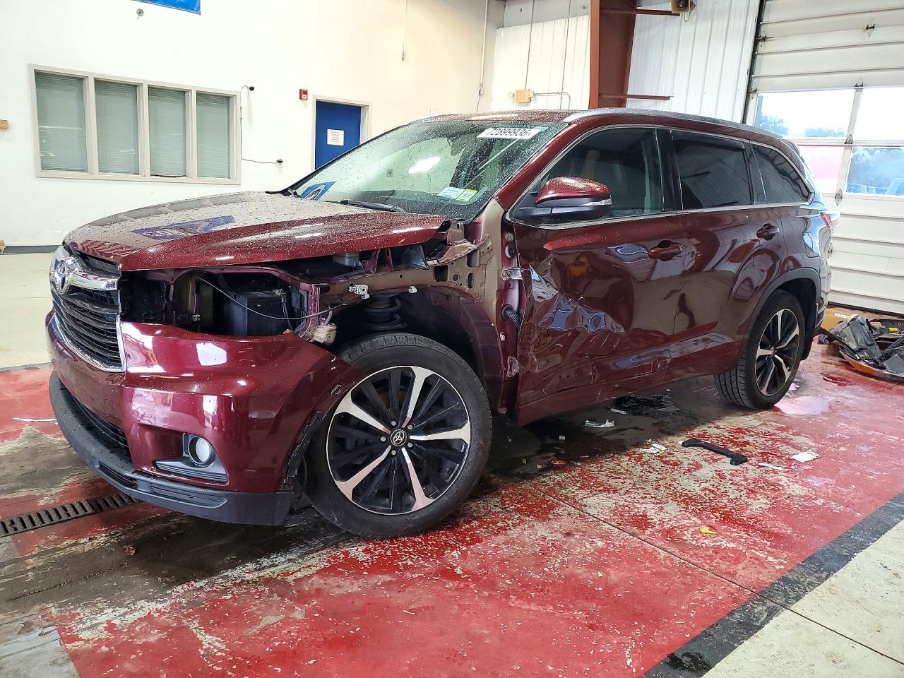 2016 TOYOTA HIGHLANDER XLE | 5TDJKRFHXGS312155 | UPCARS