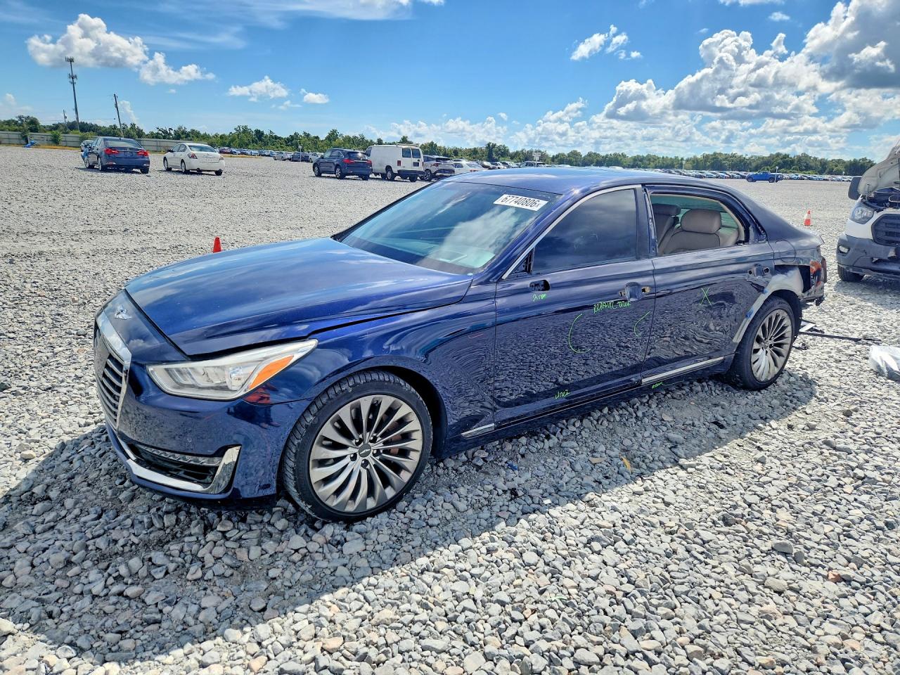 2019 GENESIS G90 PREMIUM | KMTF34JA3KU053482 | UPCARS