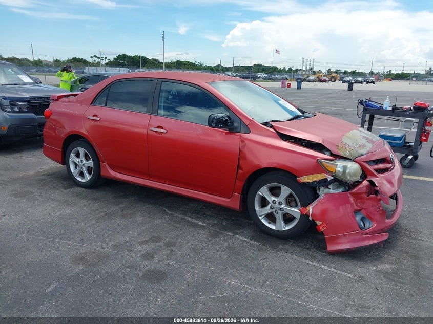 2011 TOYOTA COROLLA S | 2T1BU4EE1BC561695 | UPCARS
