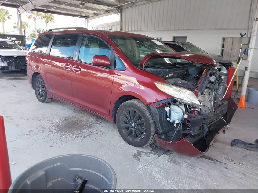 2012 TOYOTA SIENNA LIMITED V6 7 PASSENGER | 5TDYK3DC4CS255772 | UPCARS