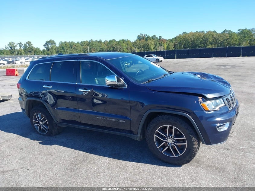 2017 JEEP GRAND CHEROKEE LIMITED | 1C4RJFBG0HC760246 | UPCARS