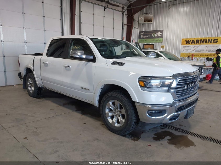 2022 RAM 1500 LARAMIE  4X4 5'7 BOX | 1C6SRFJT9NN348522 | UPCARS