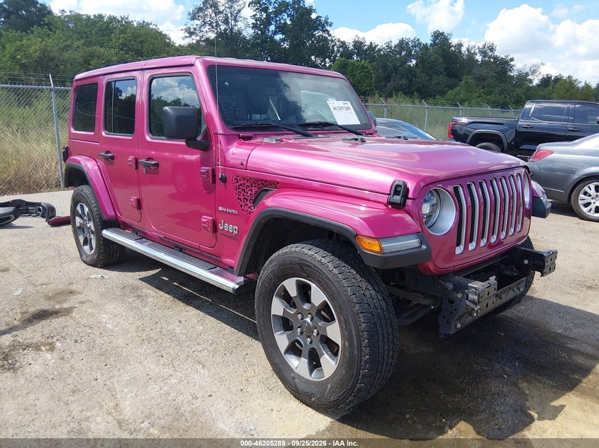 2021 JEEP WRANGLER UNLIMITED SAHARA | 1C4HJXEG6MW858476 | UPCARS