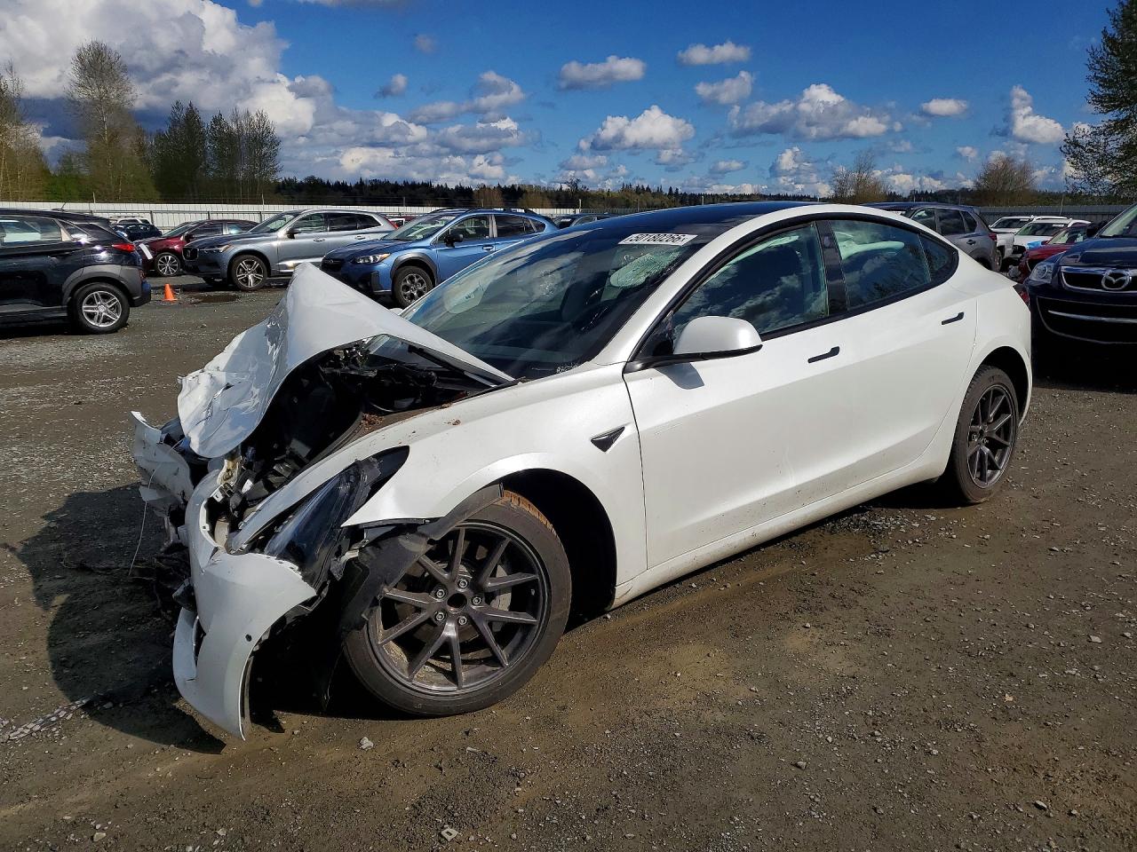 2021 TESLA MODEL 3 | 5YJ3E1EAXMF053138 | UPCARS