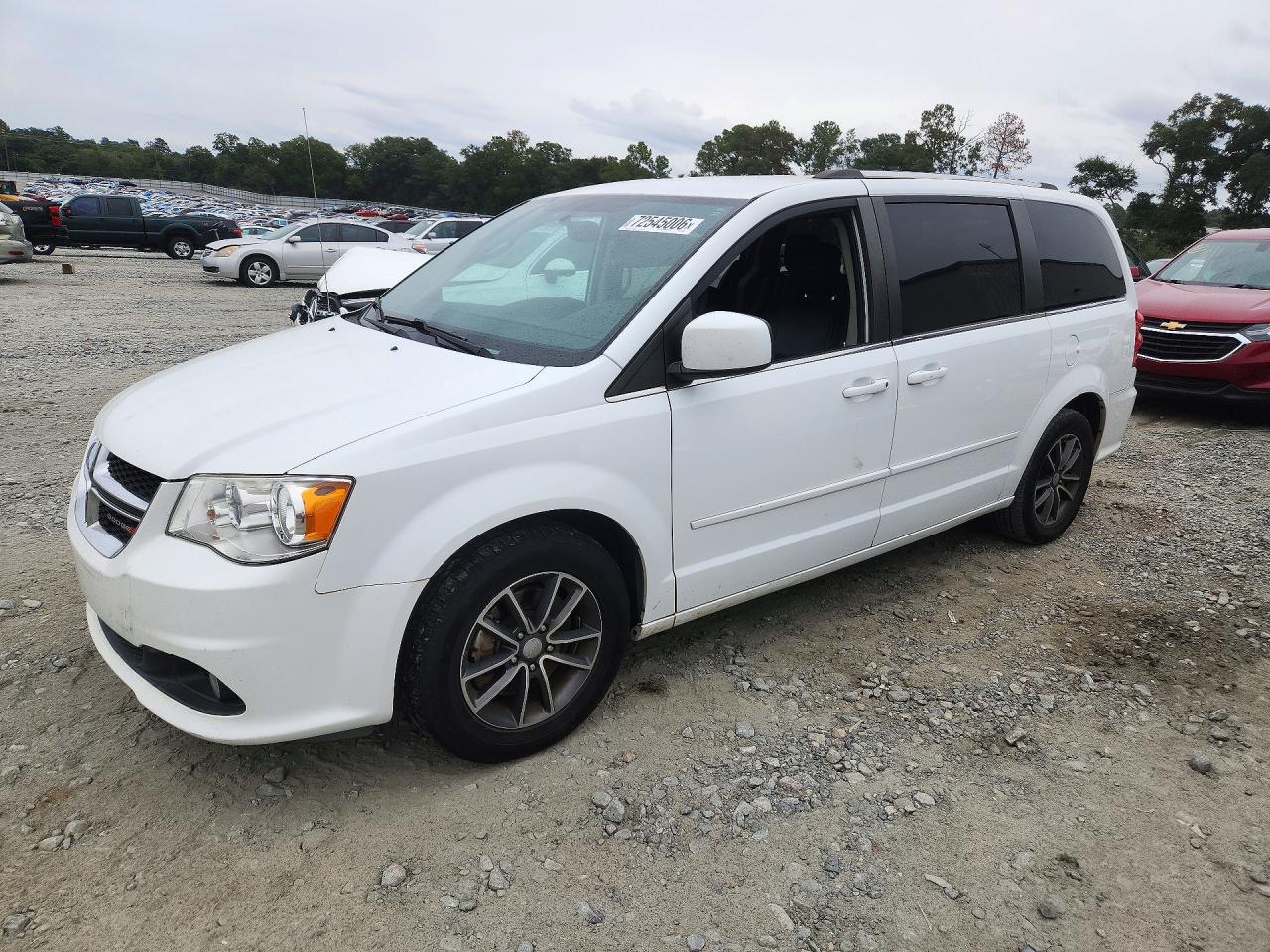 2017 DODGE CARAVAN SXT | 2C4RDGCG2HR862540 | UPCARS