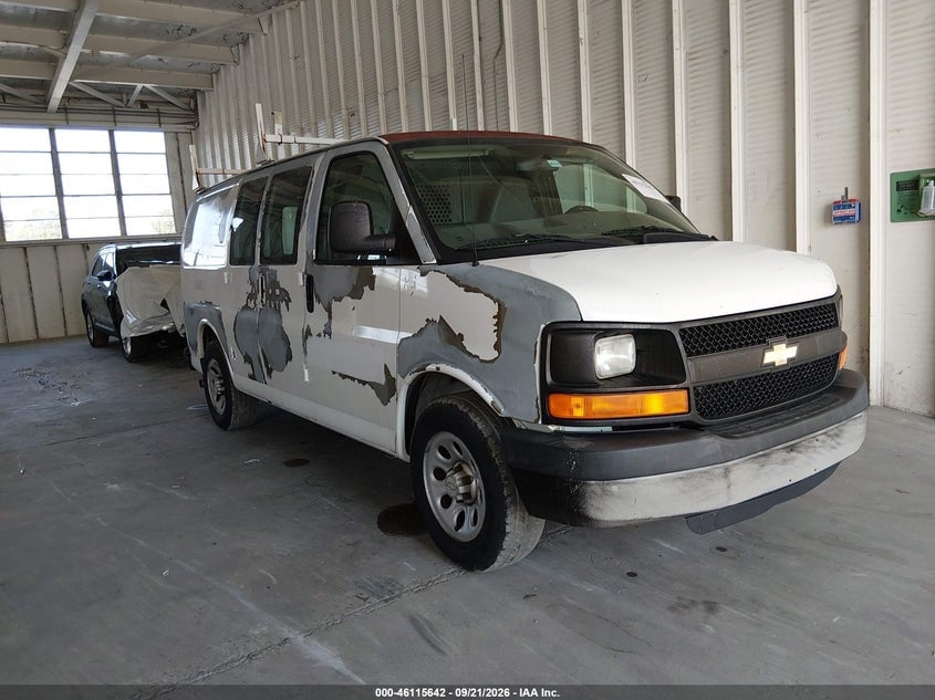 2010 CHEVROLET EXPRESS 1500 WORK VAN | 1GCUGADX2A1112238 | UPCARS