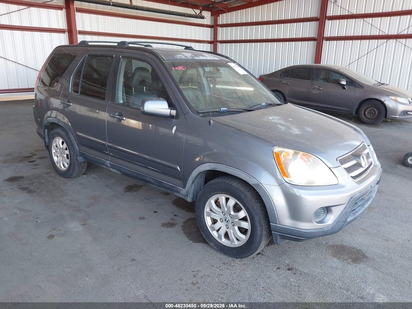 2005 HONDA CR-V SE | JHLRD78925C058398 | UPCARS