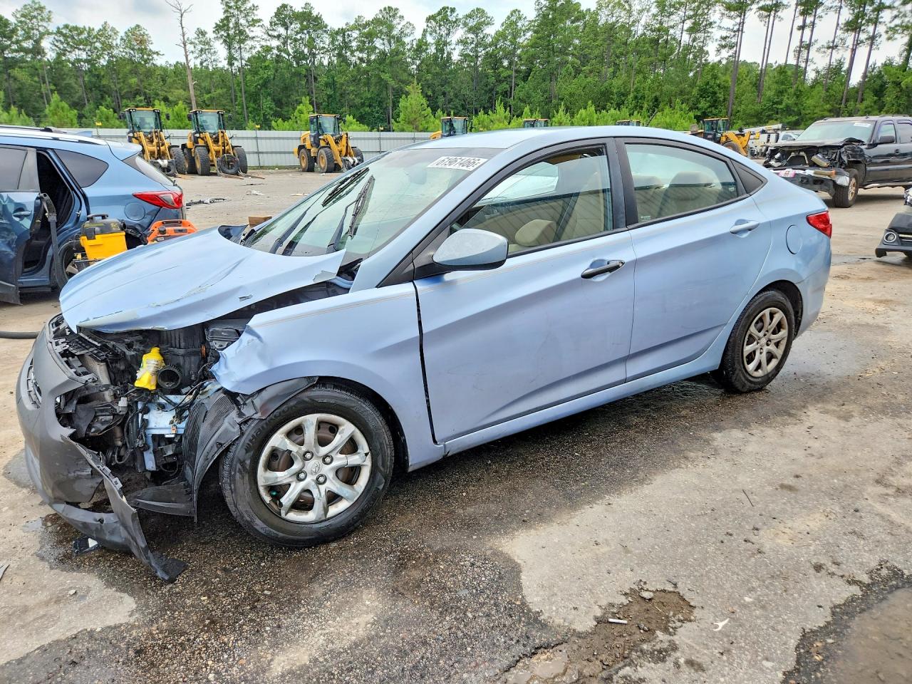 2012 HYUNDAI ACCENT GLS | KMHCT4AE1CU189790 | UPCARS