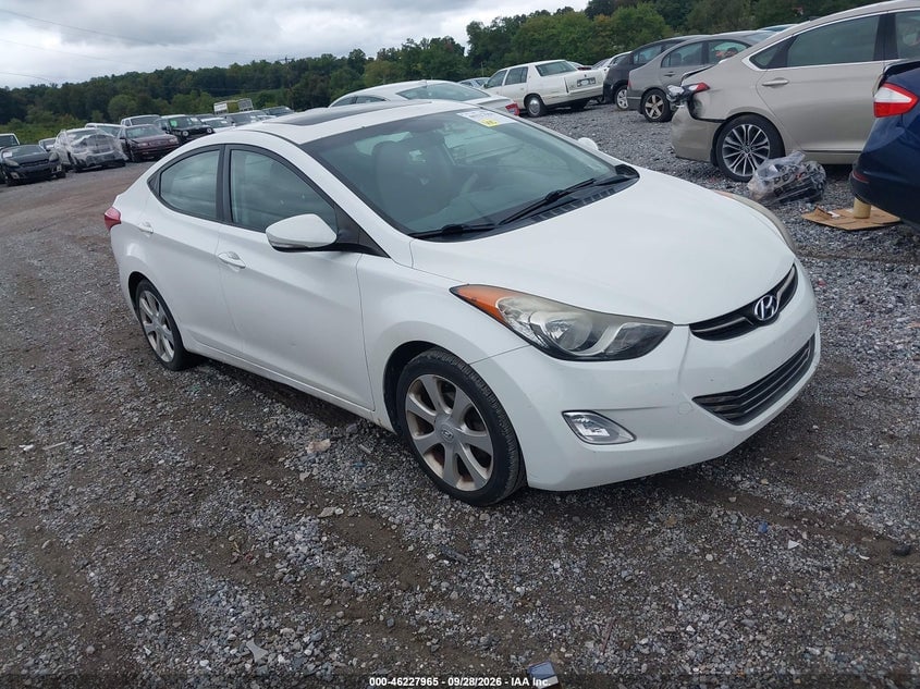 2013 HYUNDAI ELANTRA LIMITED | 5NPDH4AE6DH427767 | UPCARS