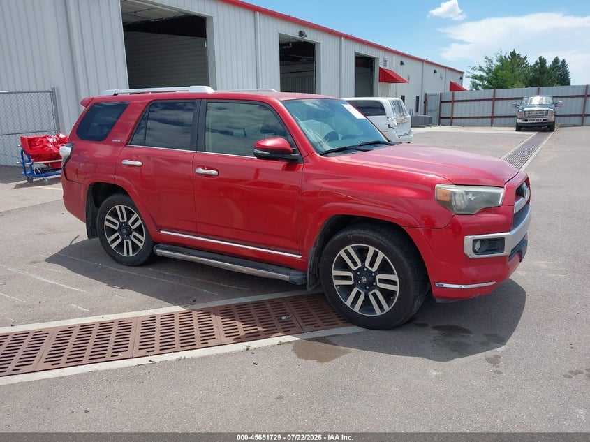 2014 TOYOTA 4RUNNER LIMITED | JTEBU5JR9E5161959 | UPCARS