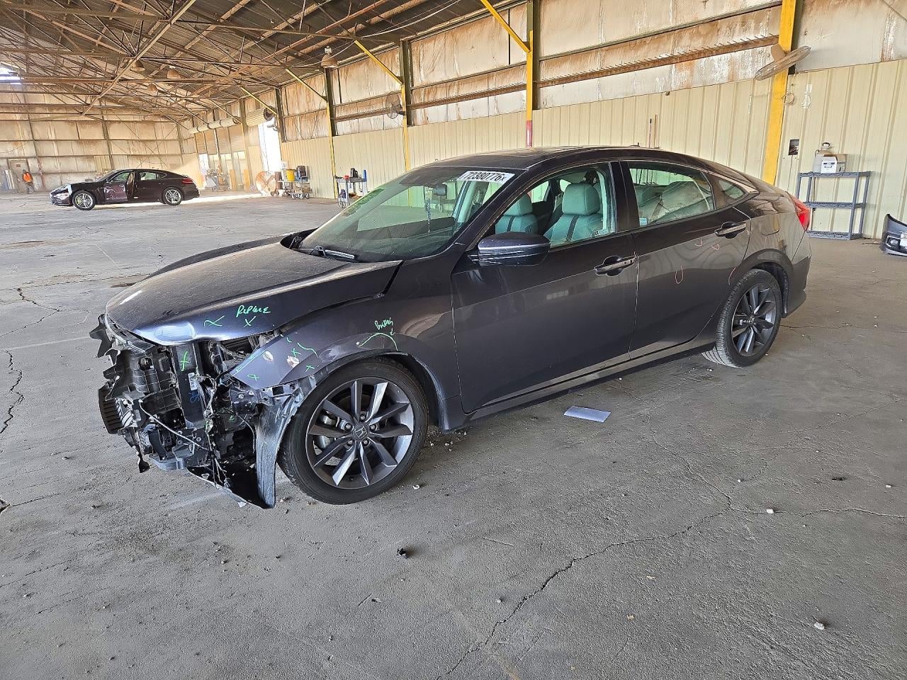 2019 HONDA CIVIC EX | 19XFC1F31KE217009 | UPCARS