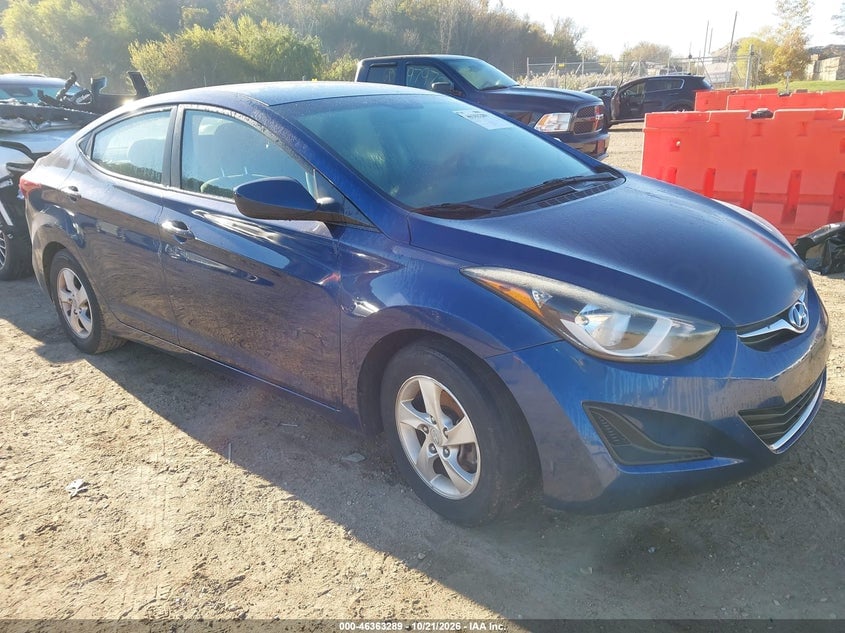 2015 HYUNDAI ELANTRA SE | 5NPDH4AE1FH608360 | UPCARS