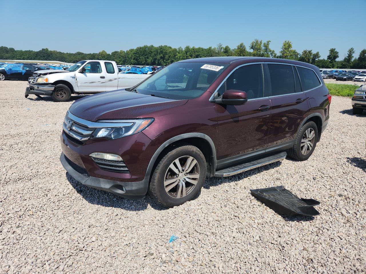 2017 HONDA PILOT EXL | 5FNYF5H56HB002220 | UPCARS