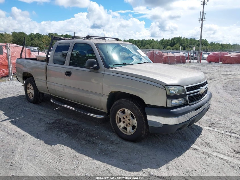 2006 CHEVROLET SILVERADO 1500 WORK TRUCK | 1GCEK19Z76Z272377 | UPCARS
