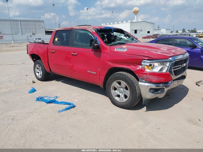 2019 RAM 1500 BIG HORN/LONE STAR  4X2 5'7 BOX | 1C6RREFT0KN851420 | UPCARS