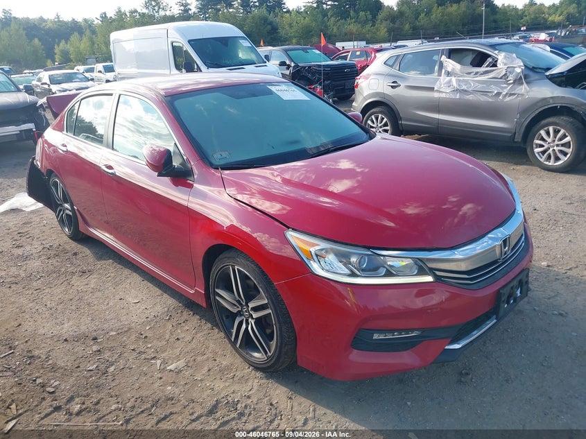 2017 HONDA ACCORD SPORT SE | 1HGCR2F10HA070796 | UPCARS