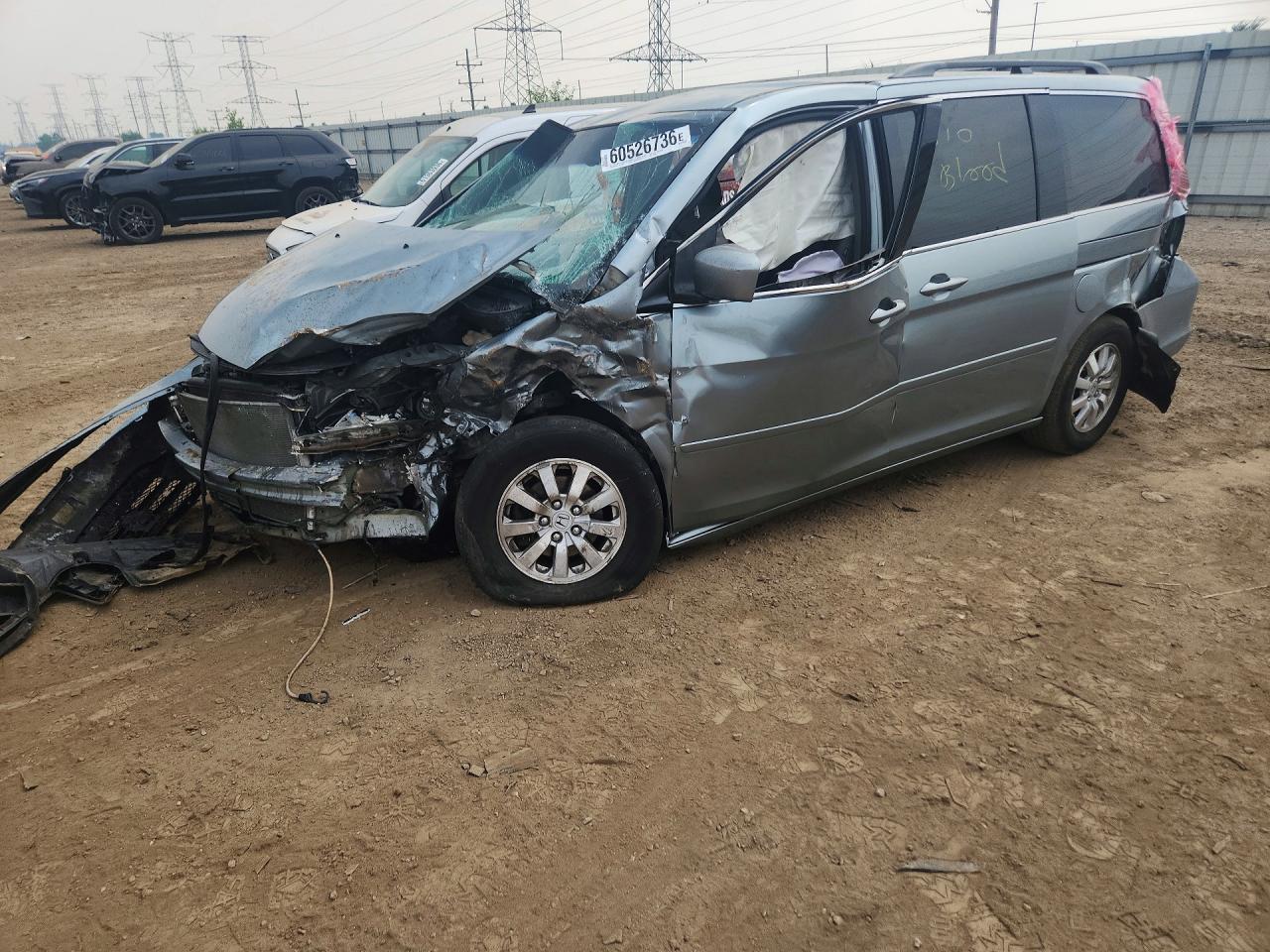 2010 HONDA ODYSSEY EX | 5FNRL3H45AB013868 | UPCARS