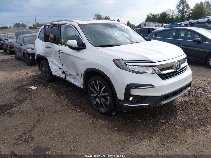 2022 HONDA PILOT AWD TOURING 8 PASSENGER | 5FNYF6H95NB016873 | UPCARS