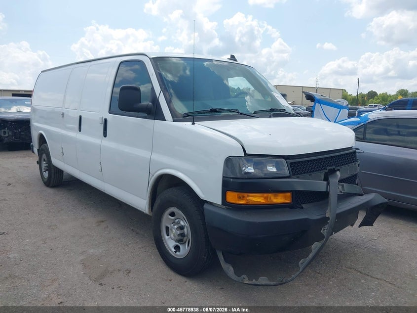 2021 CHEVROLET EXPRESS CARGO RWD 2500 EXTENDED WHEELBASE WT | 1GCWGBFP7M1221150 | UPCARS