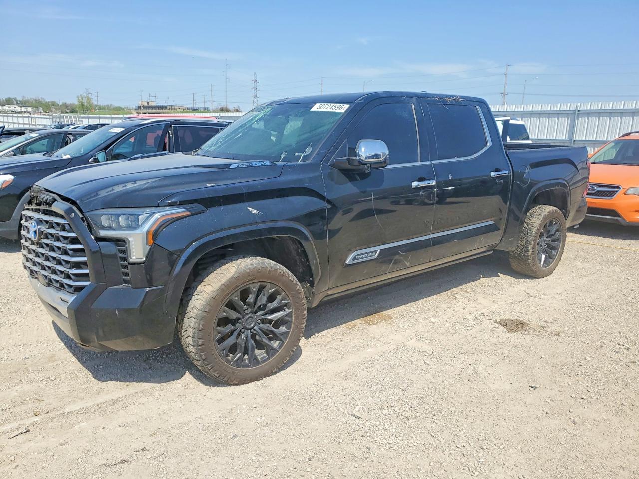 2024 TOYOTA TUNDRA CREWMAX CAPSTONE | 5TFVC5DB9RX058635 | UPCARS