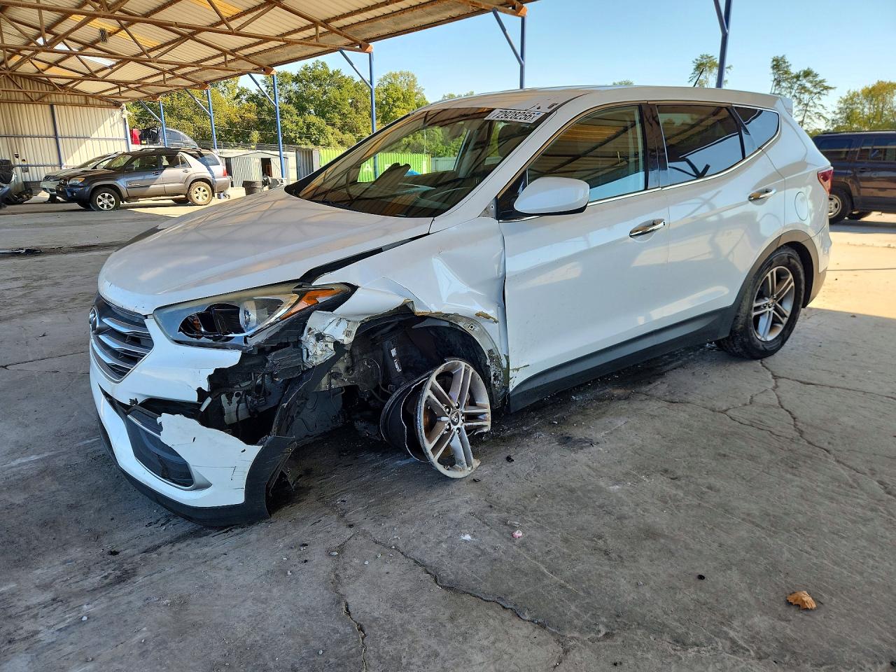 2018 HYUNDAI SANTA FE 2.4L | 5NMZT3LB5JH103705 | UPCARS