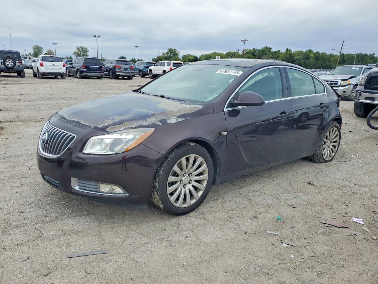 2011 BUICK REGAL CXL | W04GX5GV8B1055876 | UPCARS