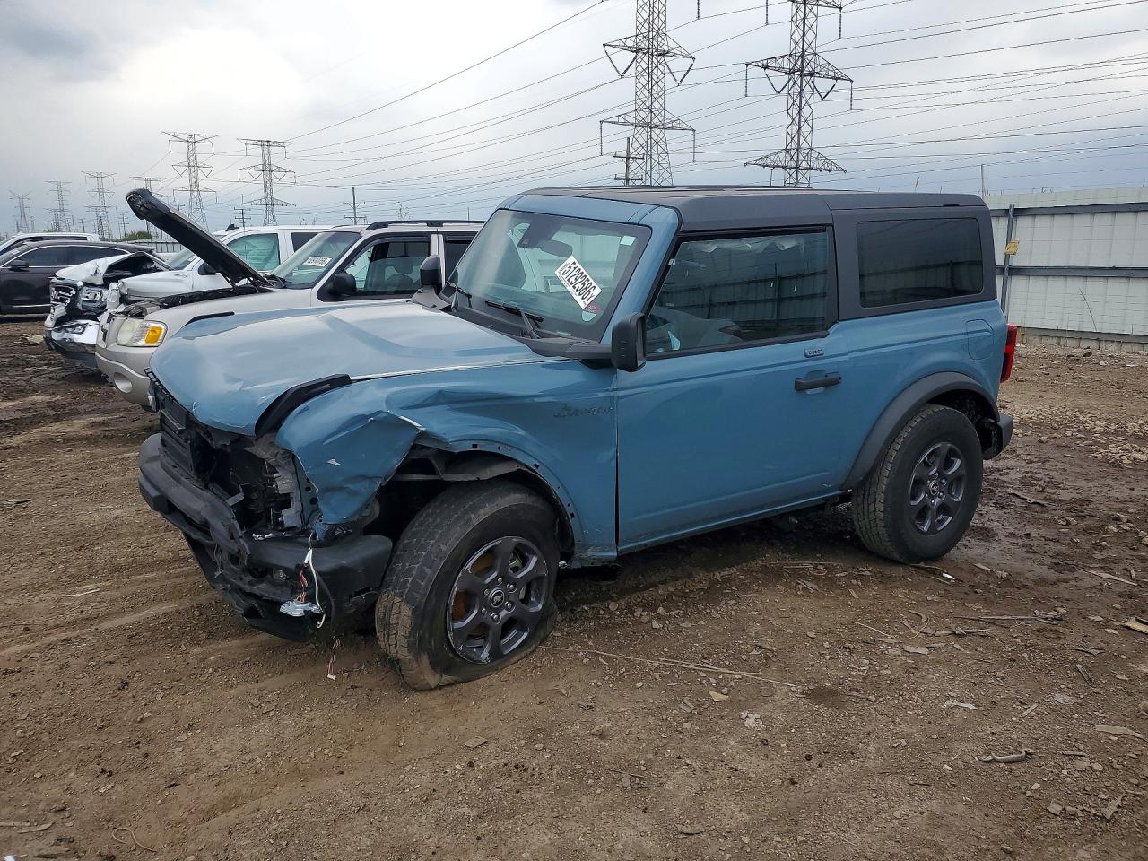 2023 FORD BRONCO BASE | 1FMDE5AH6PLB95739 | UPCARS
