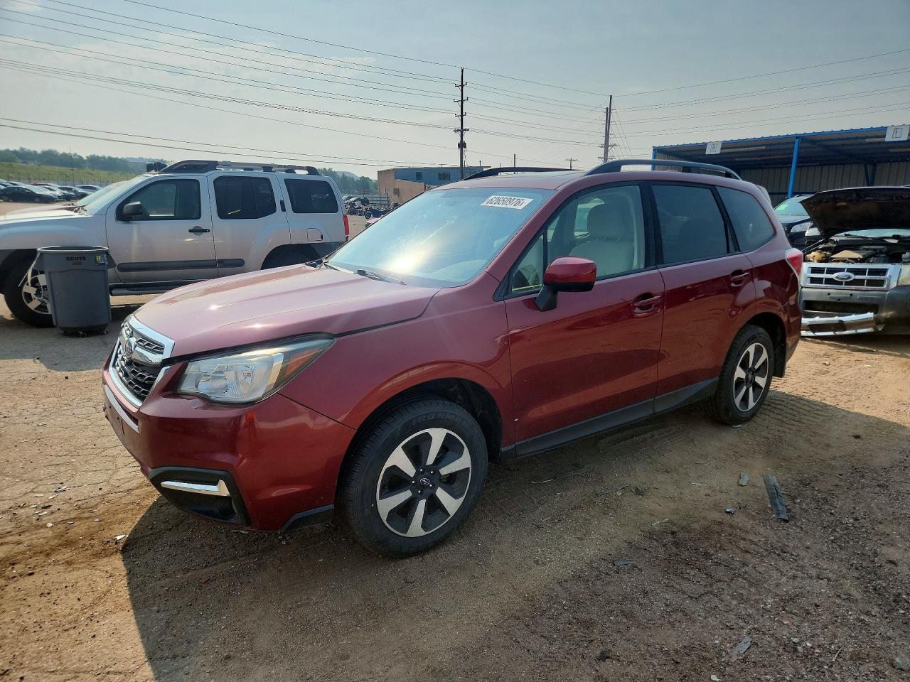 2017 SUBARU FORESTER 2.5I PREMIUM | JF2SJAGC2HH584301 | UPCARS