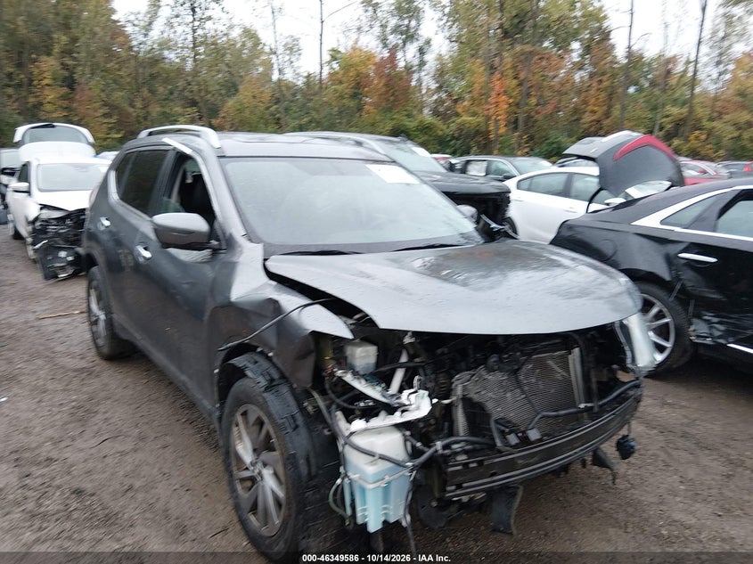 2016 NISSAN ROGUE SL | 5N1AT2MV7GC755311 | UPCARS