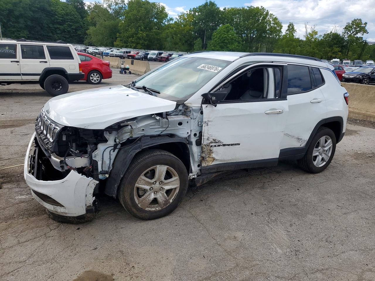 2022 JEEP COMPASS LATITUDE | 3C4NJDBB7NT178703 | UPCARS