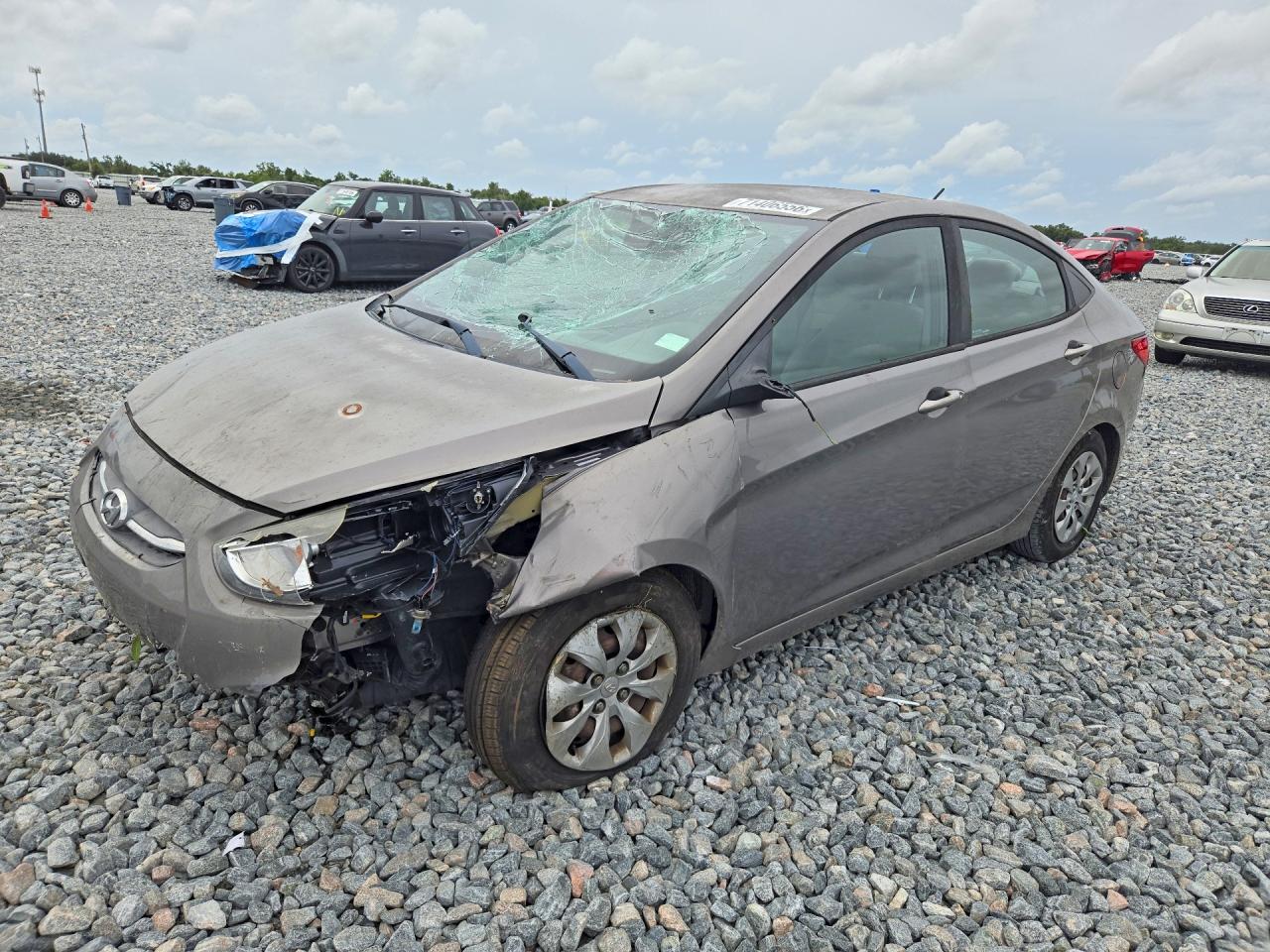 2017 HYUNDAI ACCENT SE | KMHCT4AE2HU376043 | UPCARS