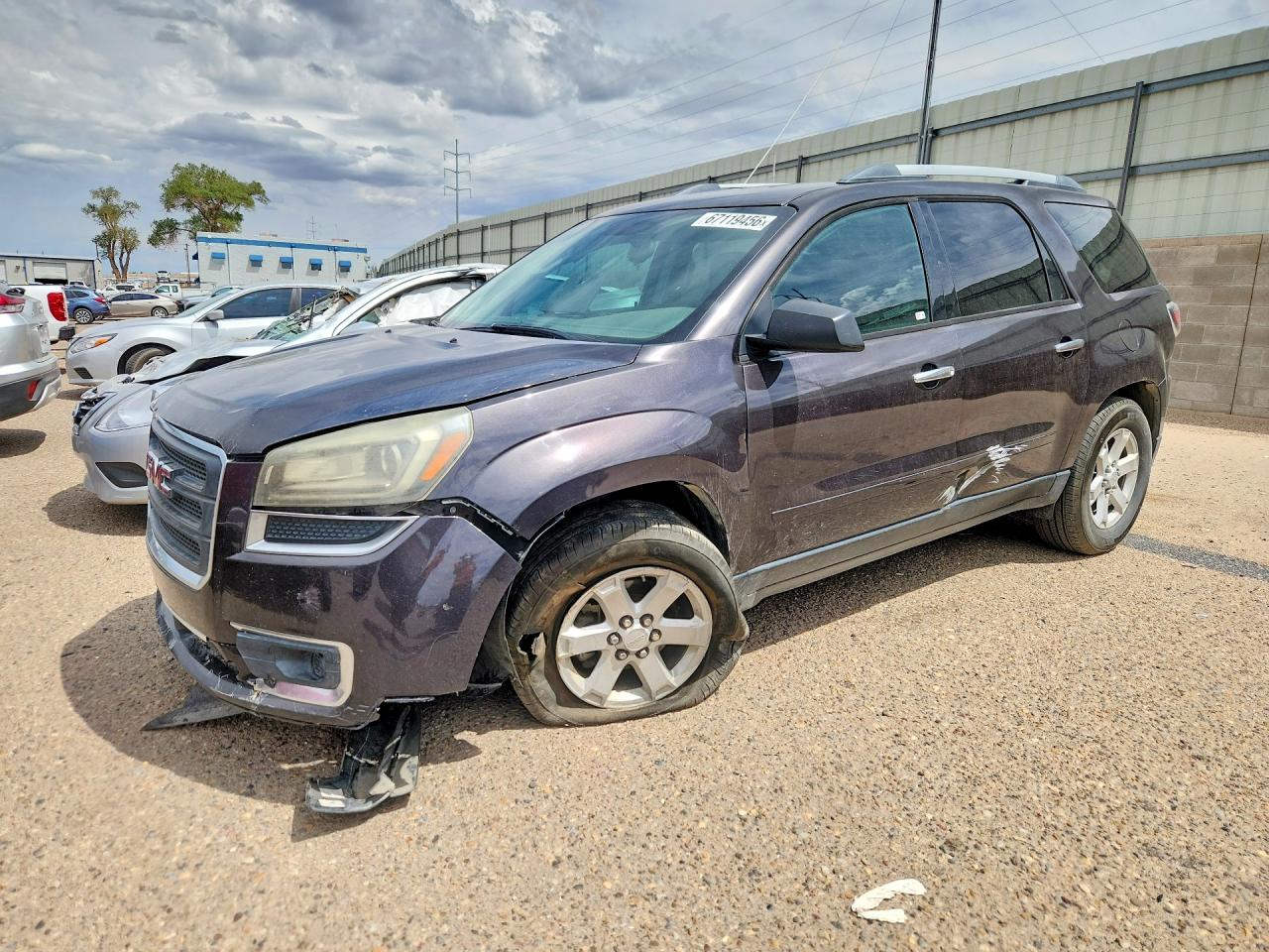 2015 GMC ACADIA SLE | 1GKKRNED0FJ369262 | UPCARS
